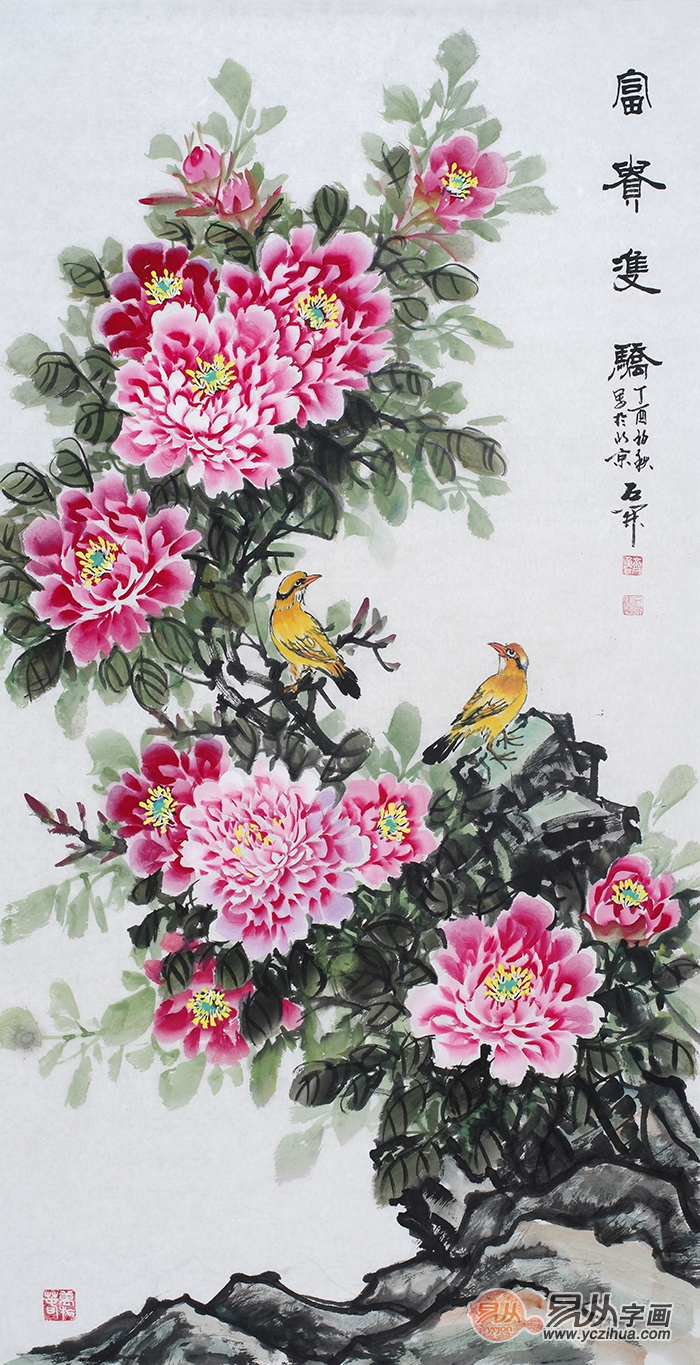 最新画花，新探索与旧传统的融合艺术表现